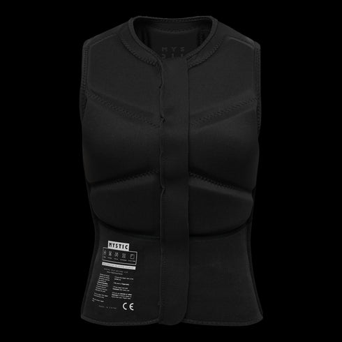 Star Impact Vest Fzip Women - Black